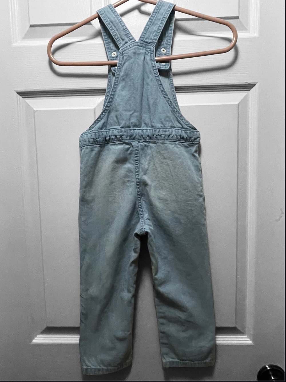 The Children's Place Light Wash Denim Overalls - Light Blue - Picture 2 of 7